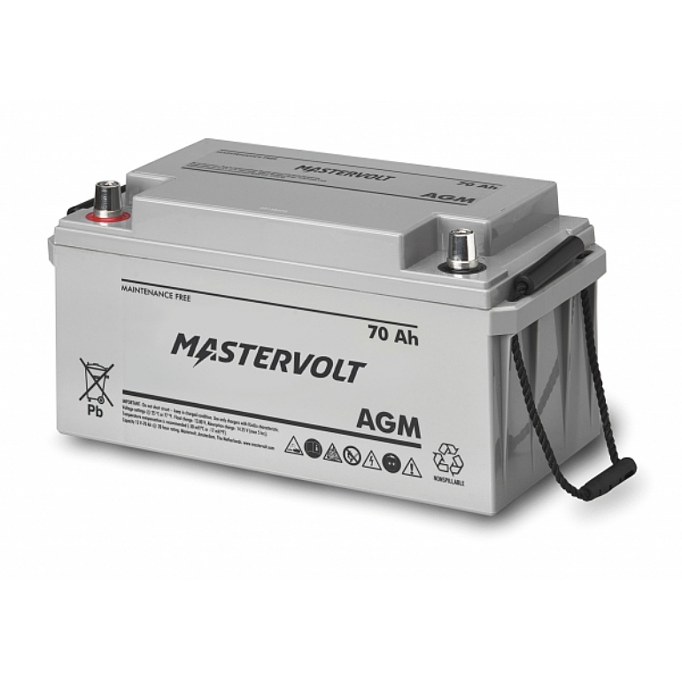 Mastervolt AGM Battery 12v 70Ah 62000700